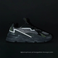 Flash de alta qualidade Reflexivo zapatillas plataforma leve tênis moda moda confortável tênis personalizado casual fabricante